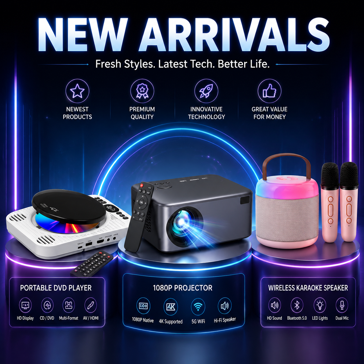 New arrivials