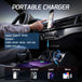 GCZ Car Jump Starter 2000A with Air Compressor, Power Bank, and LED Light for Road Emergencies and Tire Inflation