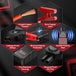 GCZ Car Jump Starter 2000A with Air Compressor, Power Bank, and LED Light for Road Emergencies and Tire Inflation